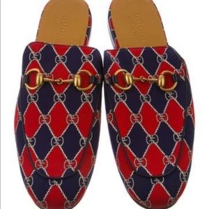 men’s gucci 1955 horsebit accent mules